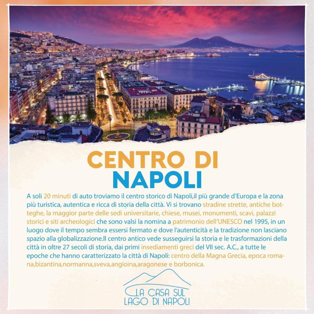 La Casa Sul Lago Di Napoli Lago Patria Εξωτερικό φωτογραφία