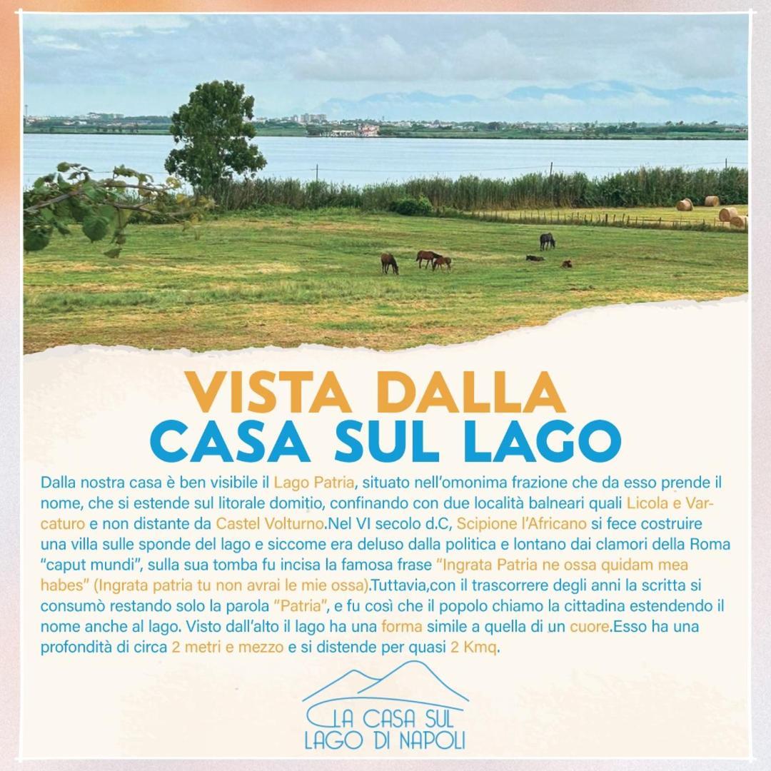 La Casa Sul Lago Di Napoli Lago Patria Εξωτερικό φωτογραφία